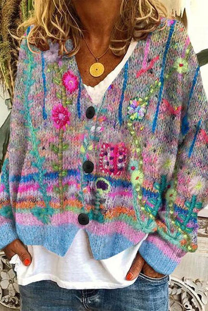 LP | Cardigan boho vintage