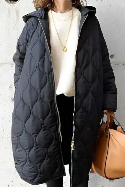 LP | Cappotto trapuntato con cappuccio