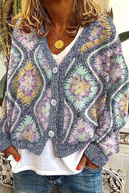 LP | Cardigan boho vintage