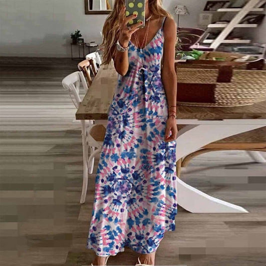 LP | Moda maxi abito senza maniche