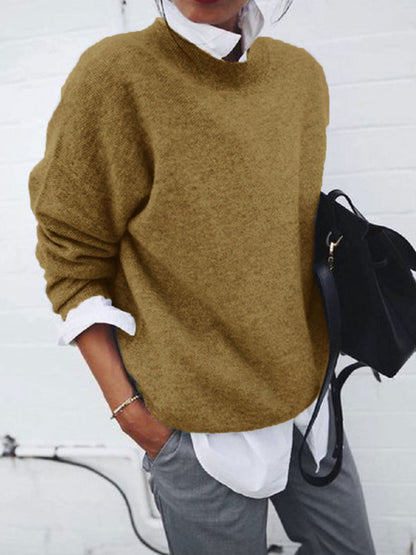 LP | Maglia casual con scollo rotondo