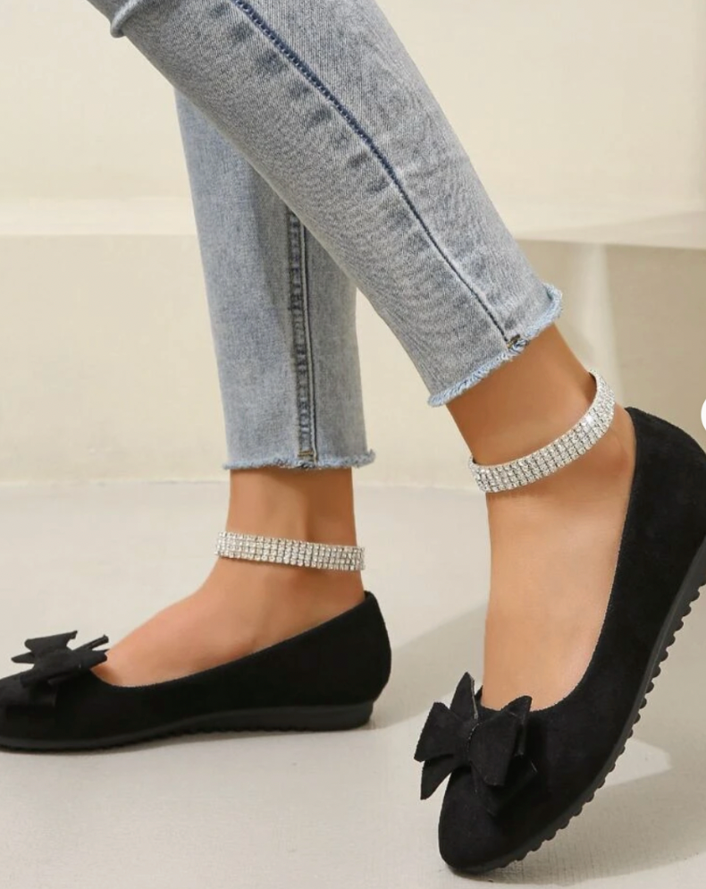 LP | Scarpe da ballo con fiocco