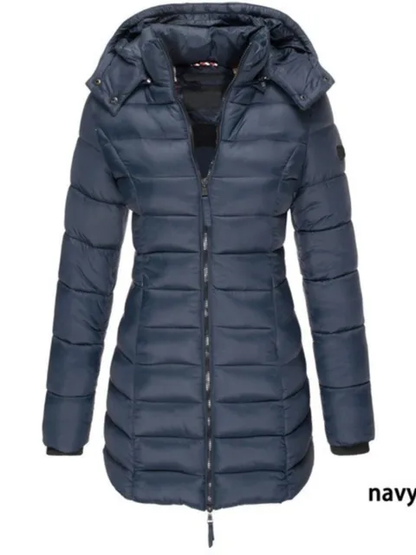 LP | Giacca puffer da donna con cappuccio
