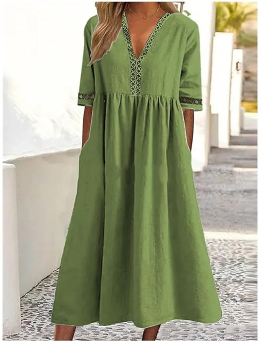 LP | Abito in cotone e lino