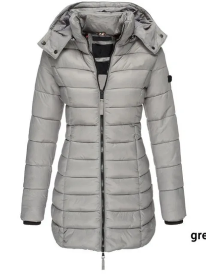LP | Giacca puffer da donna con cappuccio