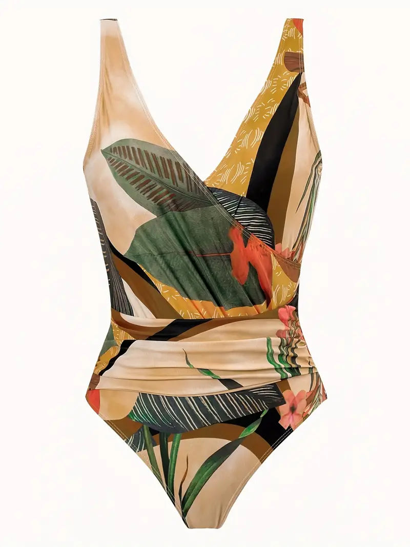 LP | Costume da bagno sexy con motivo tropicale