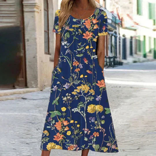 LP | Abito estivo con motivo floreale boho