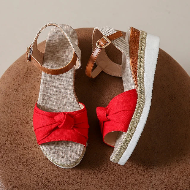 LP | Sandali con zeppa da donna Knot