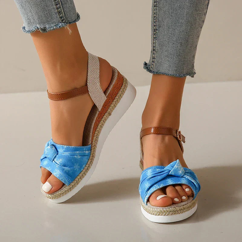 LP | Sandali con zeppa da donna Knot