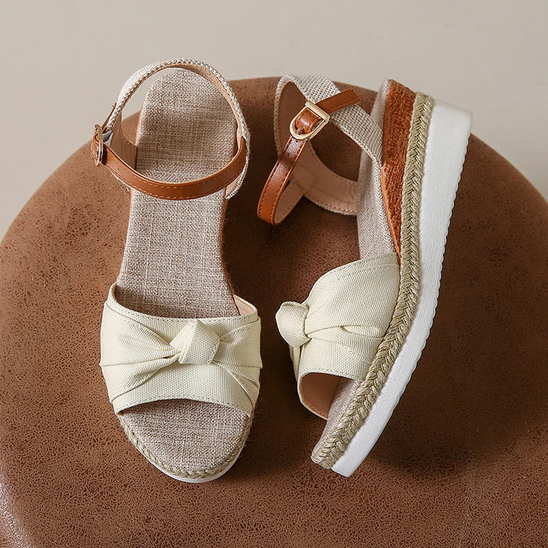 LP | Sandali con zeppa da donna Knot