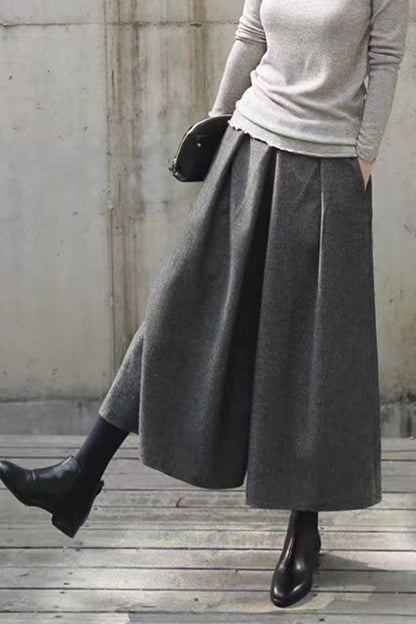 LP | Pantaloni eleganti a gamba larga