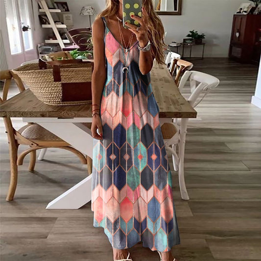 LP | Maxi abito da spiaggia elegante