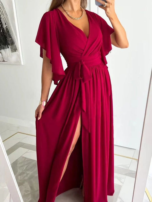LP | Maxi abito elegante con spacco