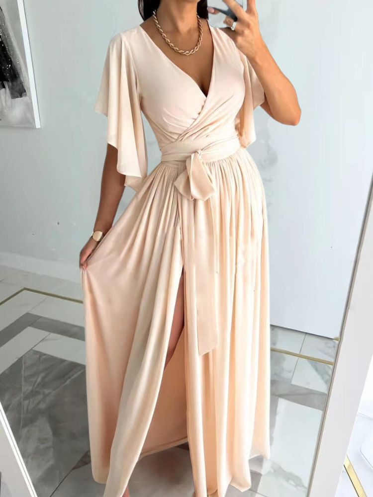 LP | Maxi abito elegante con spacco