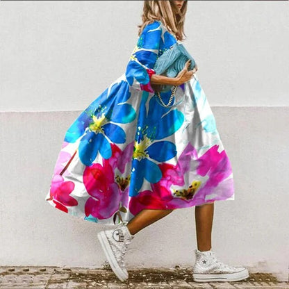 LP | Abito midi floreale
