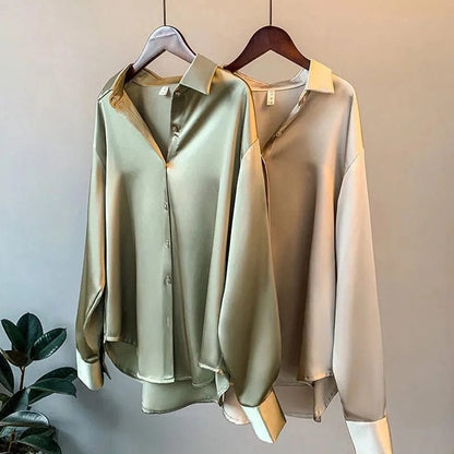 LP | Camicia da donna in raso