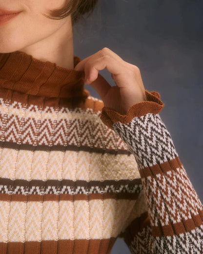 LP | Abito elegante da donna in maglia elasticizzata