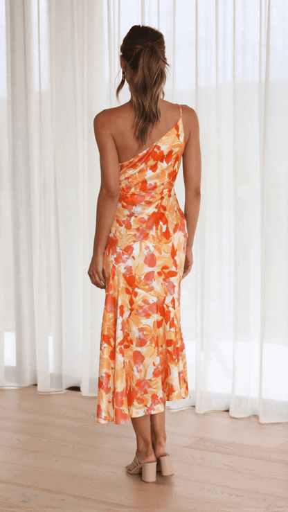 LP | Abito boho con motivo floreale