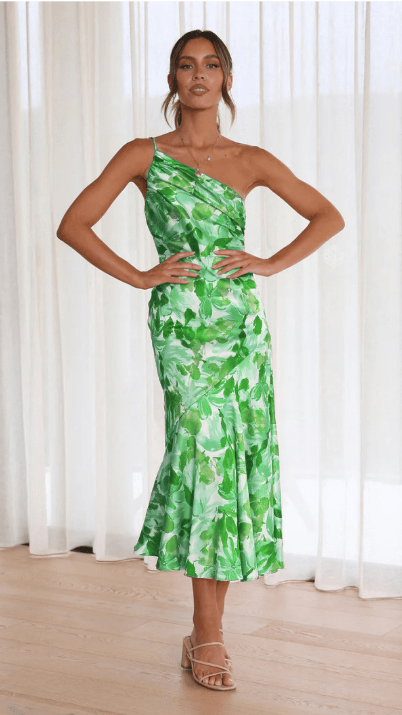 LP | Abito boho con motivo floreale