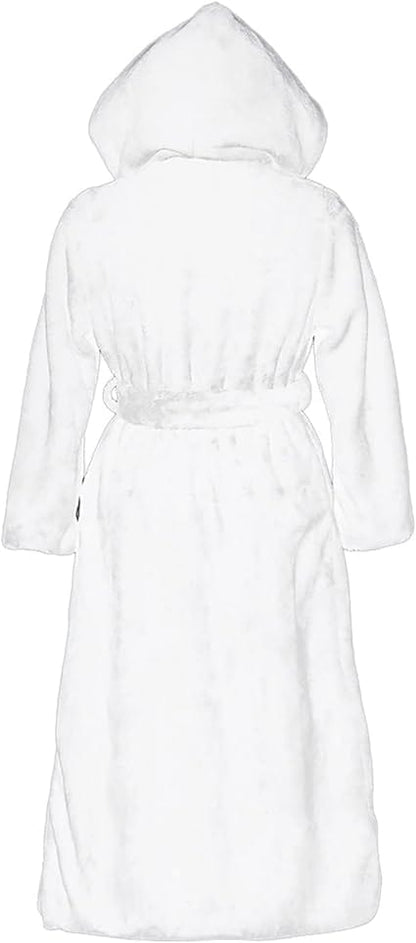 LP | Cappotto in pelliccia sintetica con cappuccio