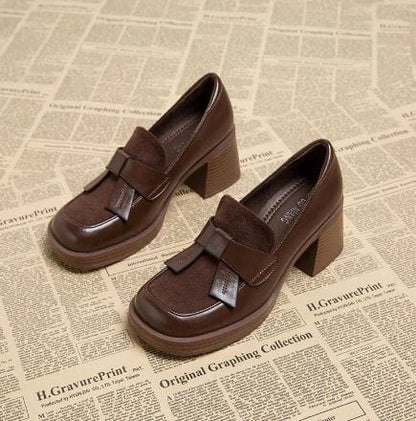 LP | - Scarpe di pelle grosse