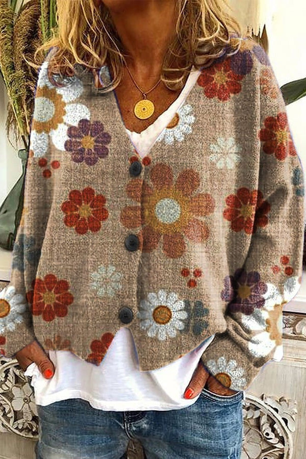 LP | Cardigan boho vintage