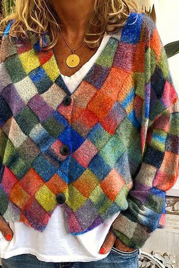 LP | Cardigan boho vintage