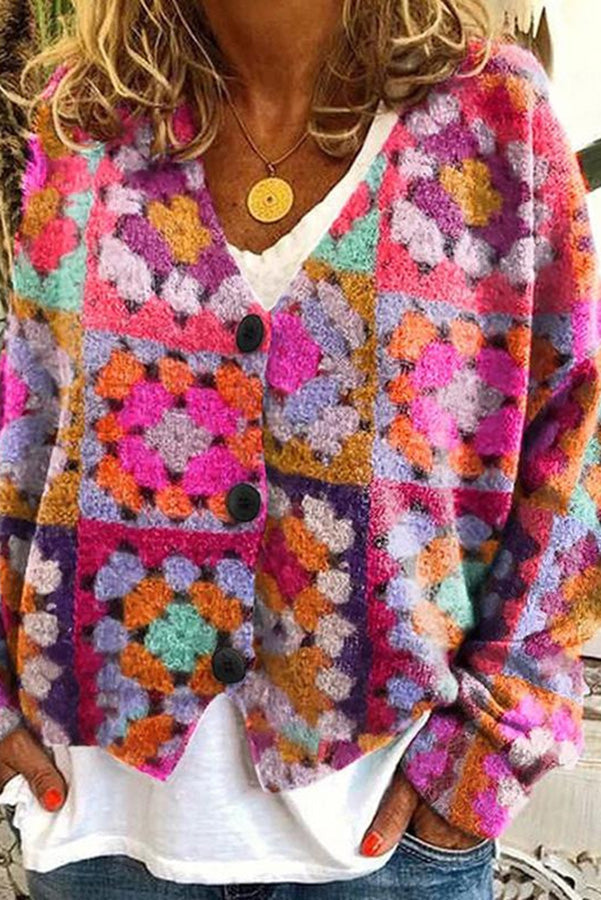 LP | Cardigan boho vintage