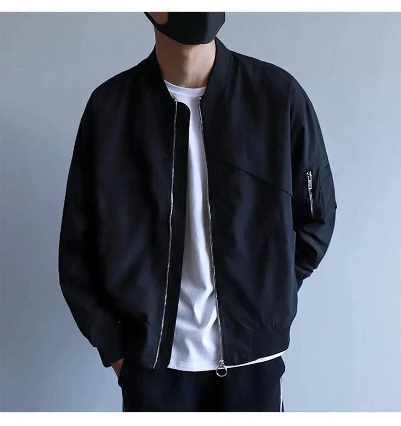 LP | Bomber casual e largo con tasche