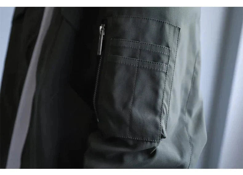 LP | Bomber casual e largo con tasche