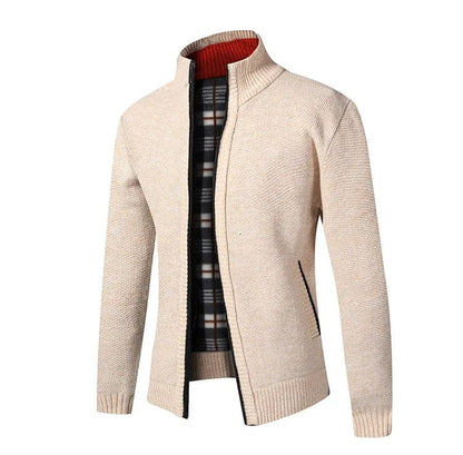 LP | cappotto in maglia grossa con zip