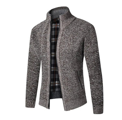 LP | cappotto in maglia grossa con zip