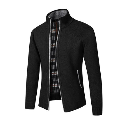 LP | cappotto in maglia grossa con zip