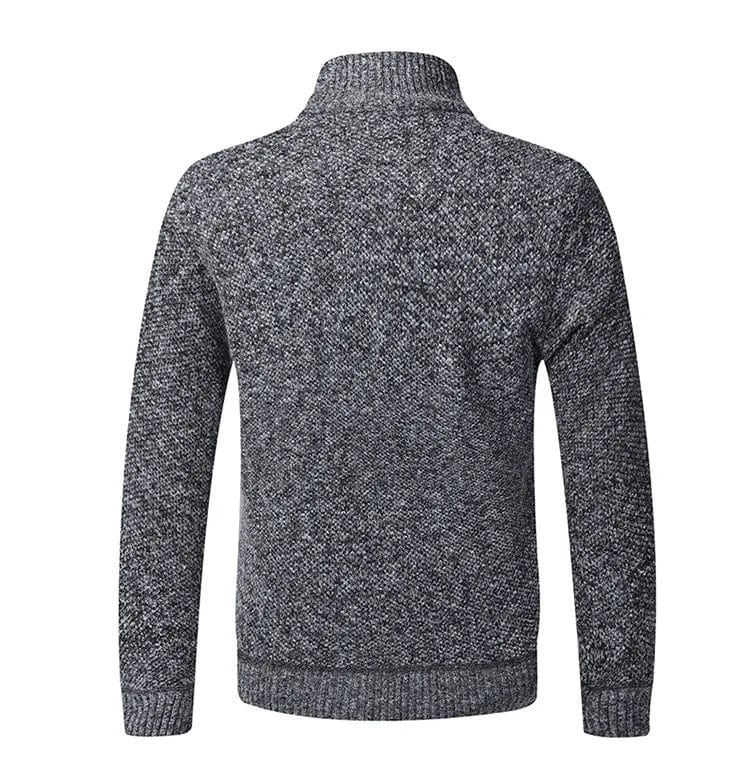 LP | cappotto in maglia grossa con zip