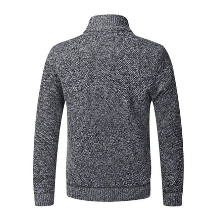 LP | cappotto in maglia grossa con zip