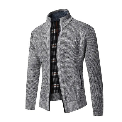 LP | cappotto in maglia grossa con zip