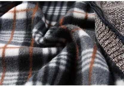 LP | cappotto in maglia grossa con zip