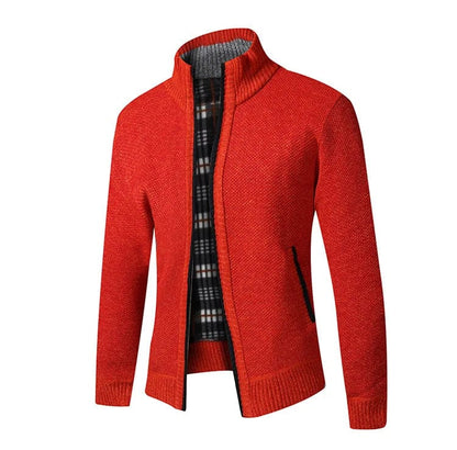 LP | cappotto in maglia grossa con zip