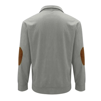 LP | Felpa casual con collo alto e maniche lunghe