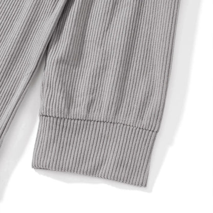 LP | Felpa casual con collo alto e maniche lunghe