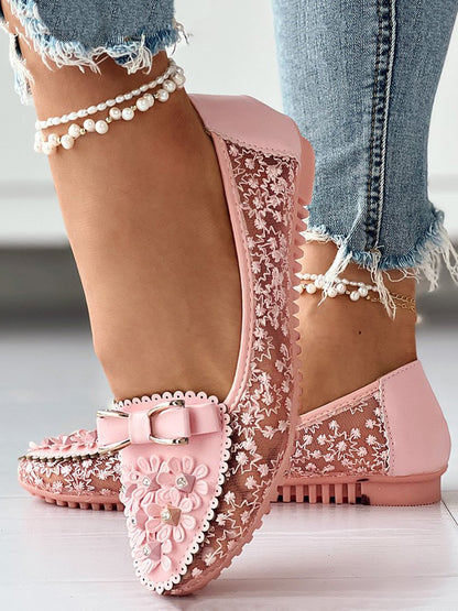 LP | Ballerine eleganti e floreali