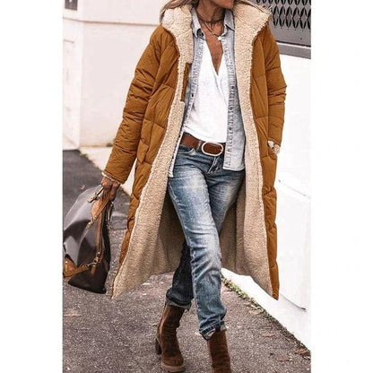 LP | Giacca lunga reversibile (con cappuccio)