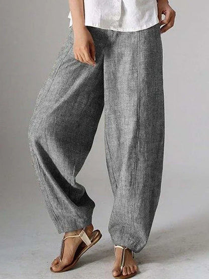 LP | Pantaloni semplici, casual e a tinta unita