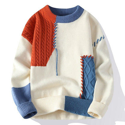 LP | Maglia patchwork dolcevita