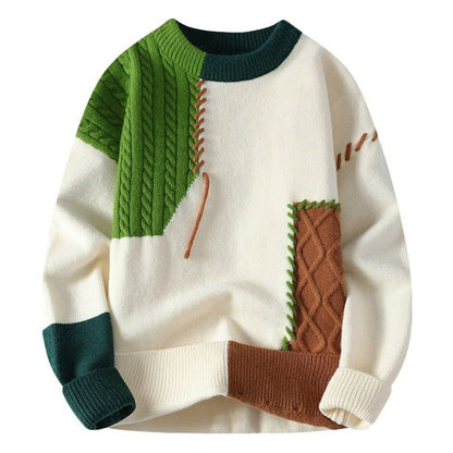 LP | Maglia patchwork dolcevita