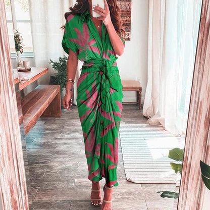 LP | Abito con stampa boho multicolore