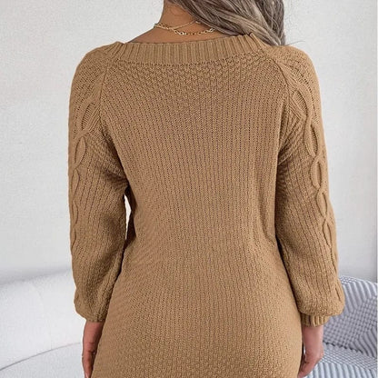 LP | Abito in maglia a maniche lunghe