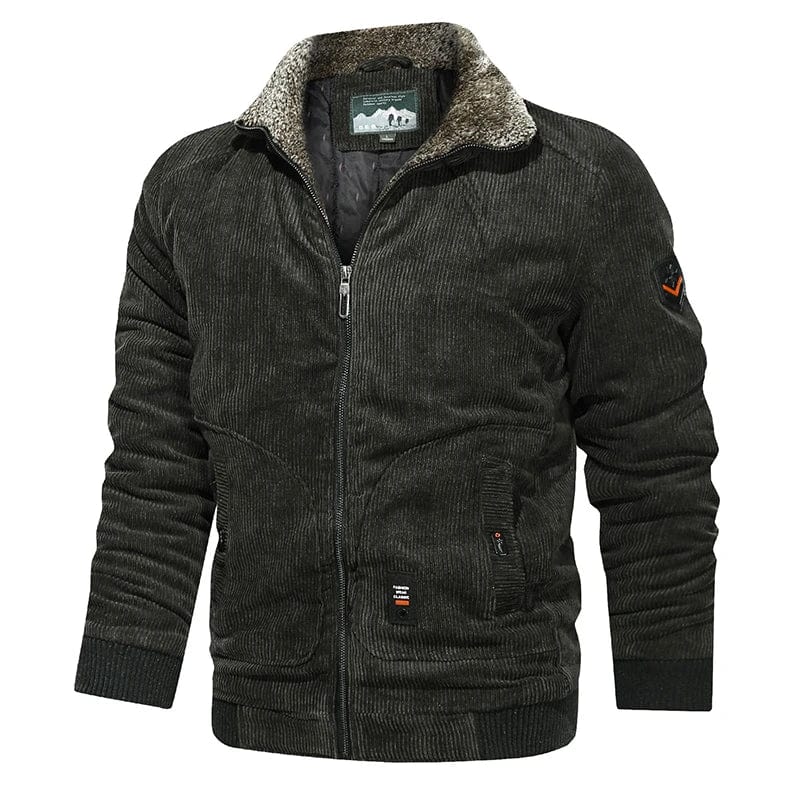 LP | Cappotto impermeabile con colletto da uomo per il tempo libero