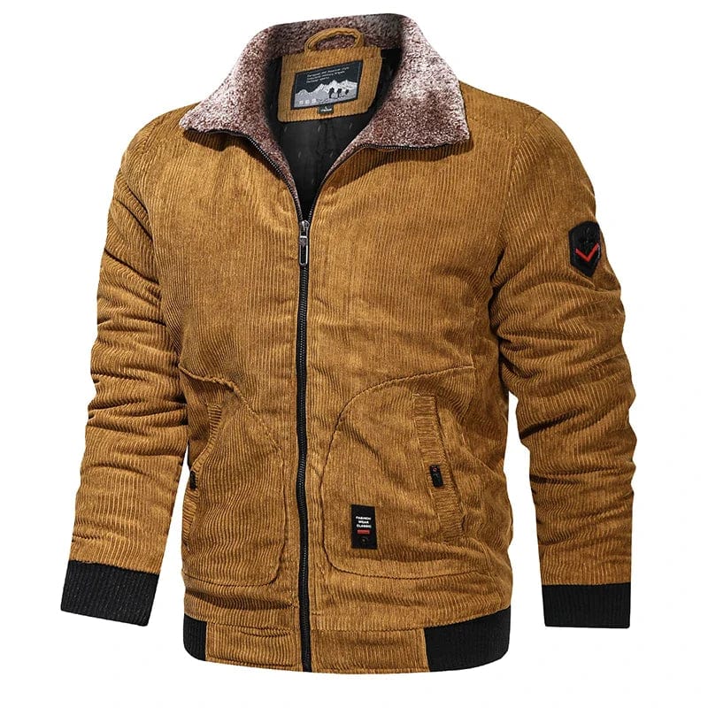 LP | Cappotto impermeabile con colletto da uomo per il tempo libero