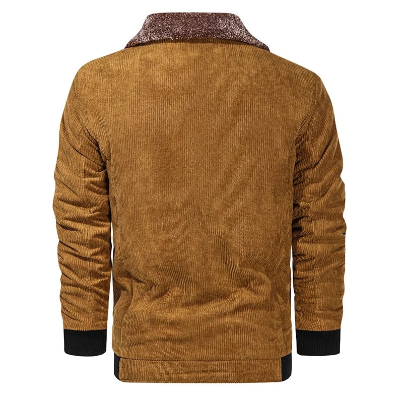 LP | Cappotto impermeabile con colletto da uomo per il tempo libero